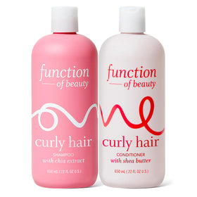 Function of Beauty Curly Hair Shampoo front view, 22 oz