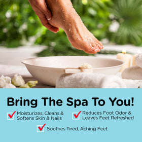 Fungi-Nail Foot Soak ingredients list on back