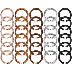 Funtopia Hair Ties close-up showing gold bead detail