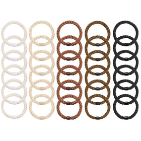 Funtopia hair ties in a close-up view showcasing durability