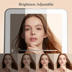FUNTOUCH Travel Makeup Mirror in a lifestyle setting