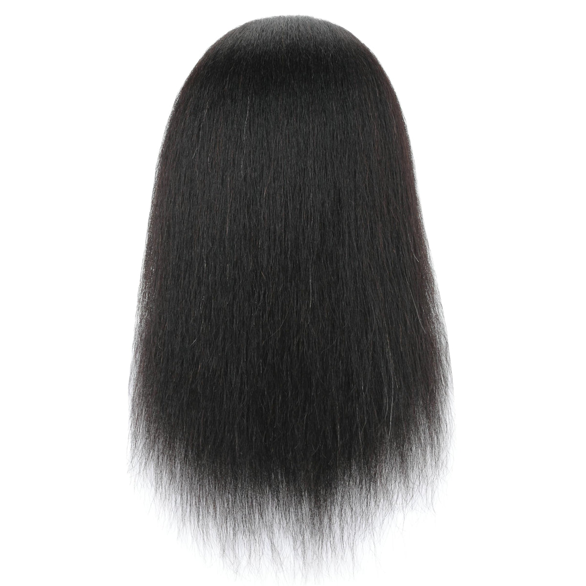 FUTAI mannequin head back view showing hair texture