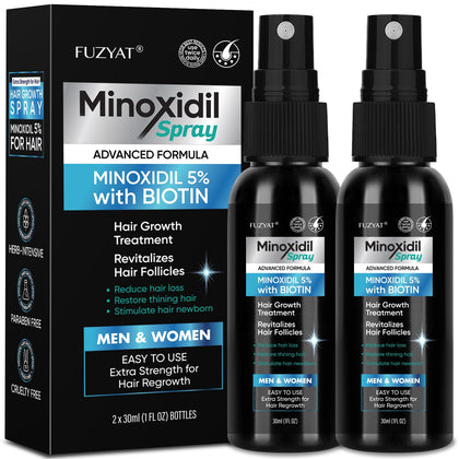 FUZYAT 5% Minoxidil Hair Growth Spray front view
