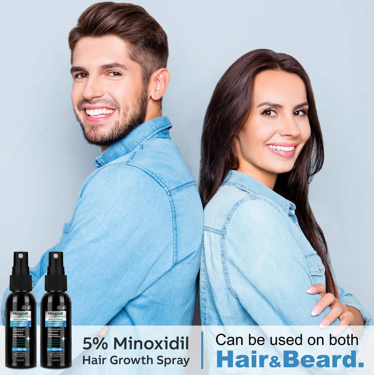 FUZYAT Minoxidil 5% Hair Growth Spray packaging details