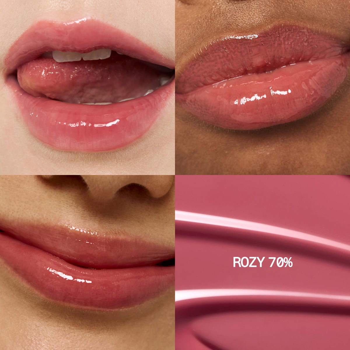 fwee 3D Voluming Gloss Rozy 70% applicator close-up