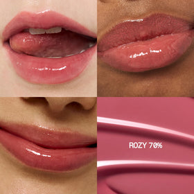 fwee 3D Voluming Gloss Rozy 70% applicator close-up