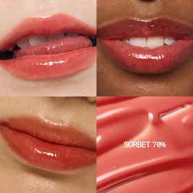 fwee 3D Voluming Gloss Sorbet 70% applicator close-up