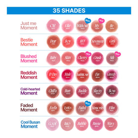 fwee Lip&Cheek Blurry Pudding Pot Coral Brown with other makeup