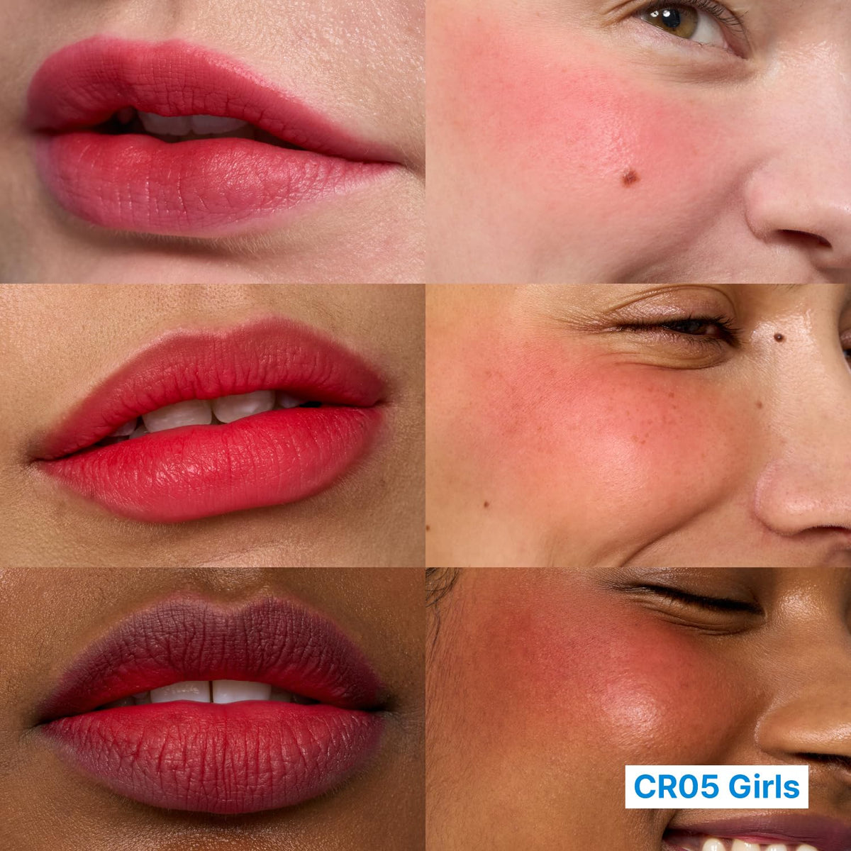 fwee Lip & Cheek Blurry Pudding Pot Coral Red texture close-up