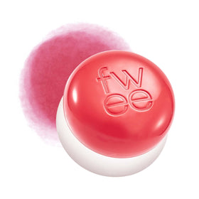 fwee Lip&Cheek Blurry Pudding Pot front view in BFF (Pink Coral)