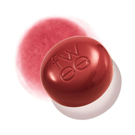fwee Lip & Cheek Blurry Pudding Pot front view, Rosy Mauve
