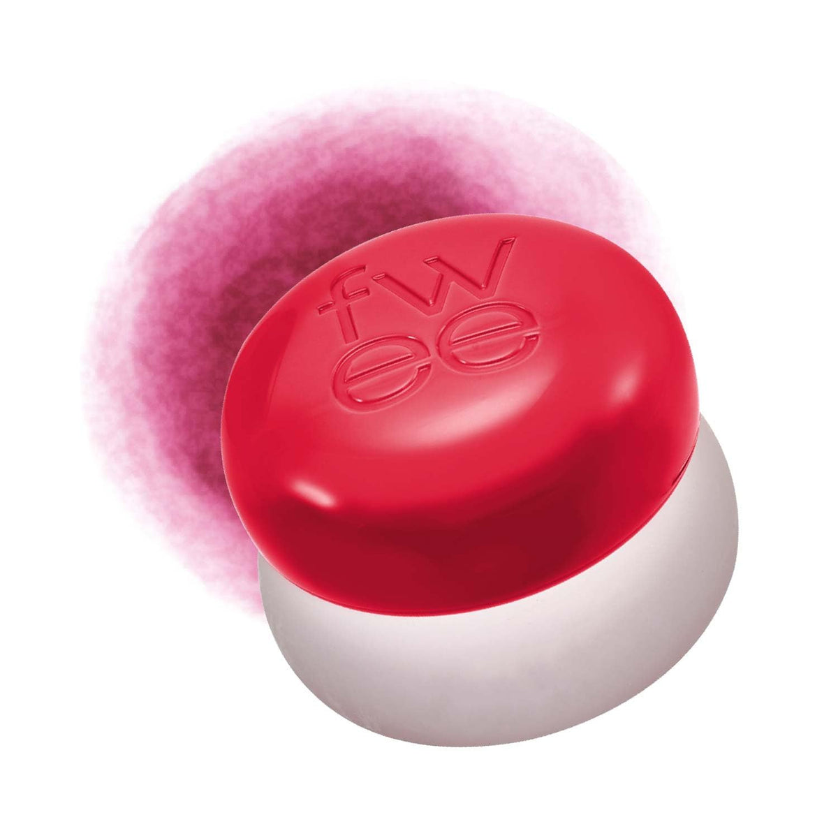fwee Lip&Cheek Blurry Pudding Pot Greedy Plum Red front view