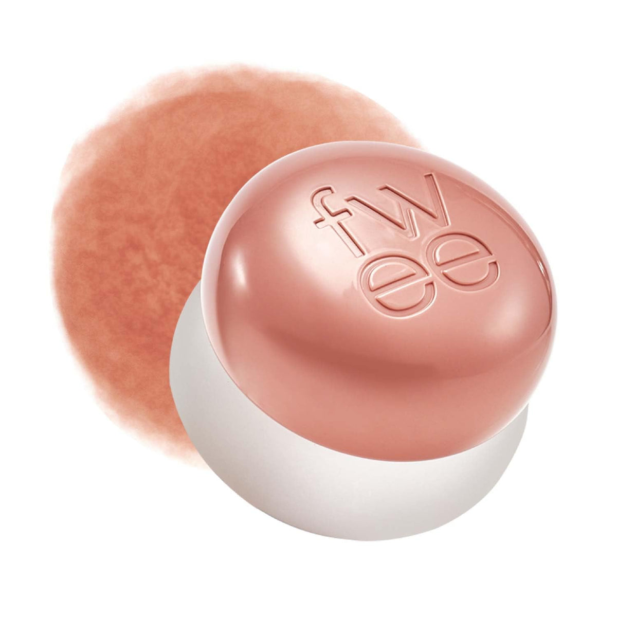 fwee Lip&Cheek Blurry Pudding Pot in Be shade front view