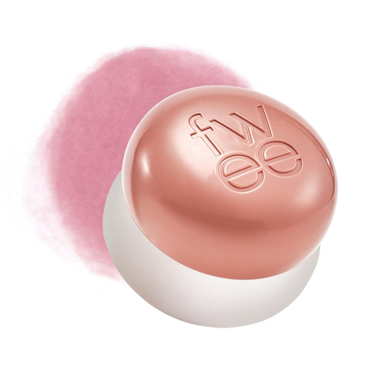 fwee Lip&Cheek Blurry Pudding Pot in Cool Pink front view