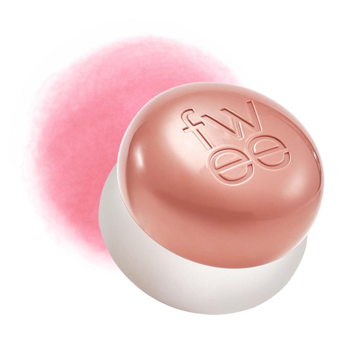 fwee Lip & Cheek Blurry Pudding Pot Light Pink front view