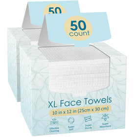 FYGRIP Disposable Face Towels 10” x 12” front view