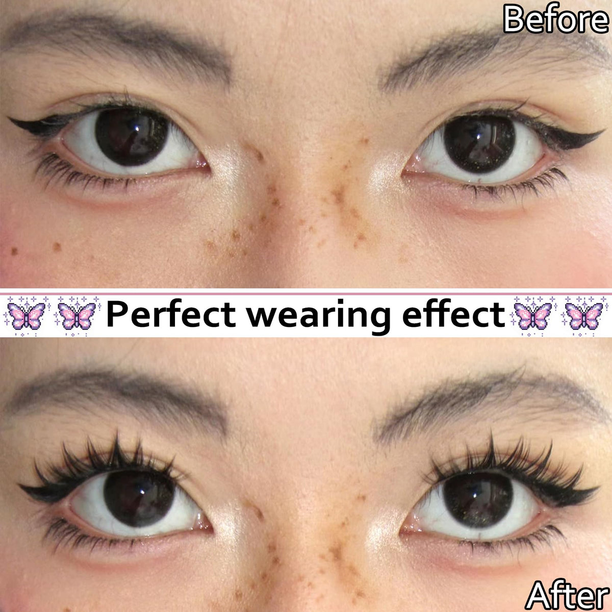 Fyonas Lash Clusters packaging with lash details