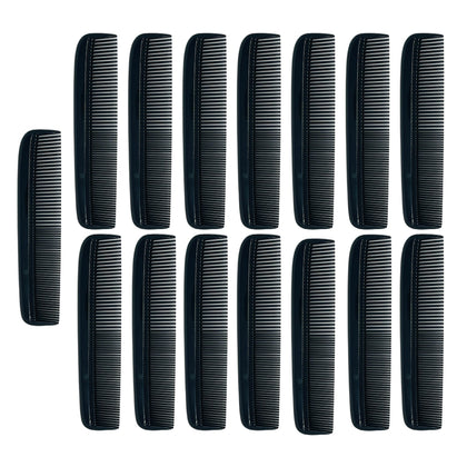 G.B.S 15 Pack Pocket Combs black set front view