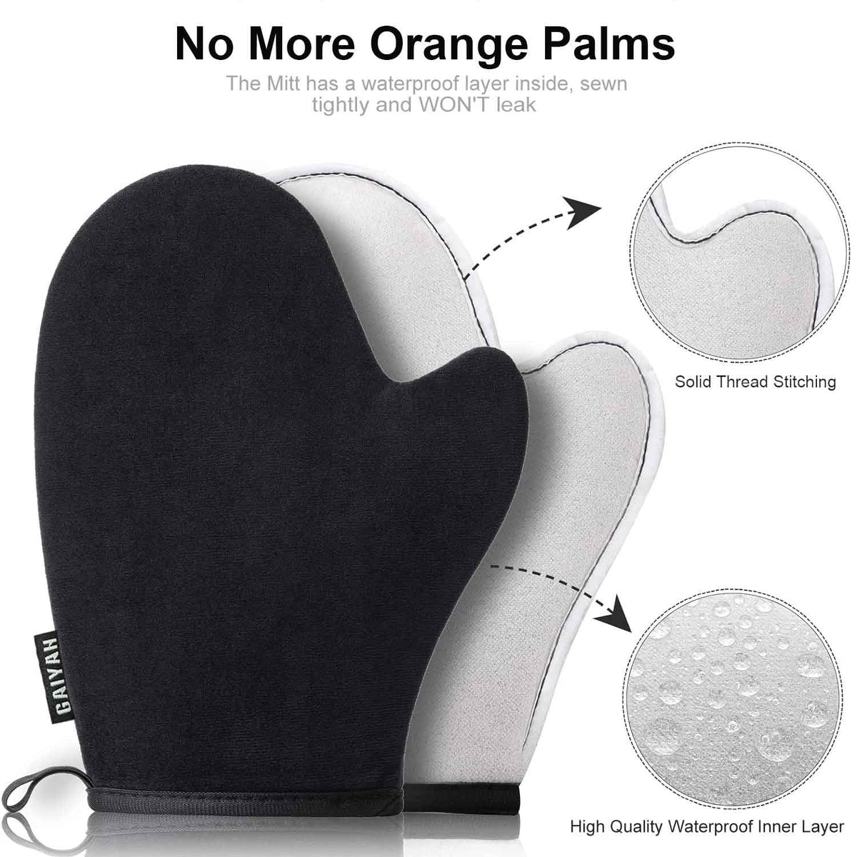 G GAIYAH back applicator for self tanning mitt