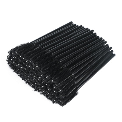 G2PLUS 300PCS Eyelash Brush front view with soft bristles