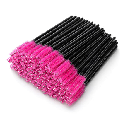 G2PLUS 300PCS Eyelash Brush front view with soft bristles