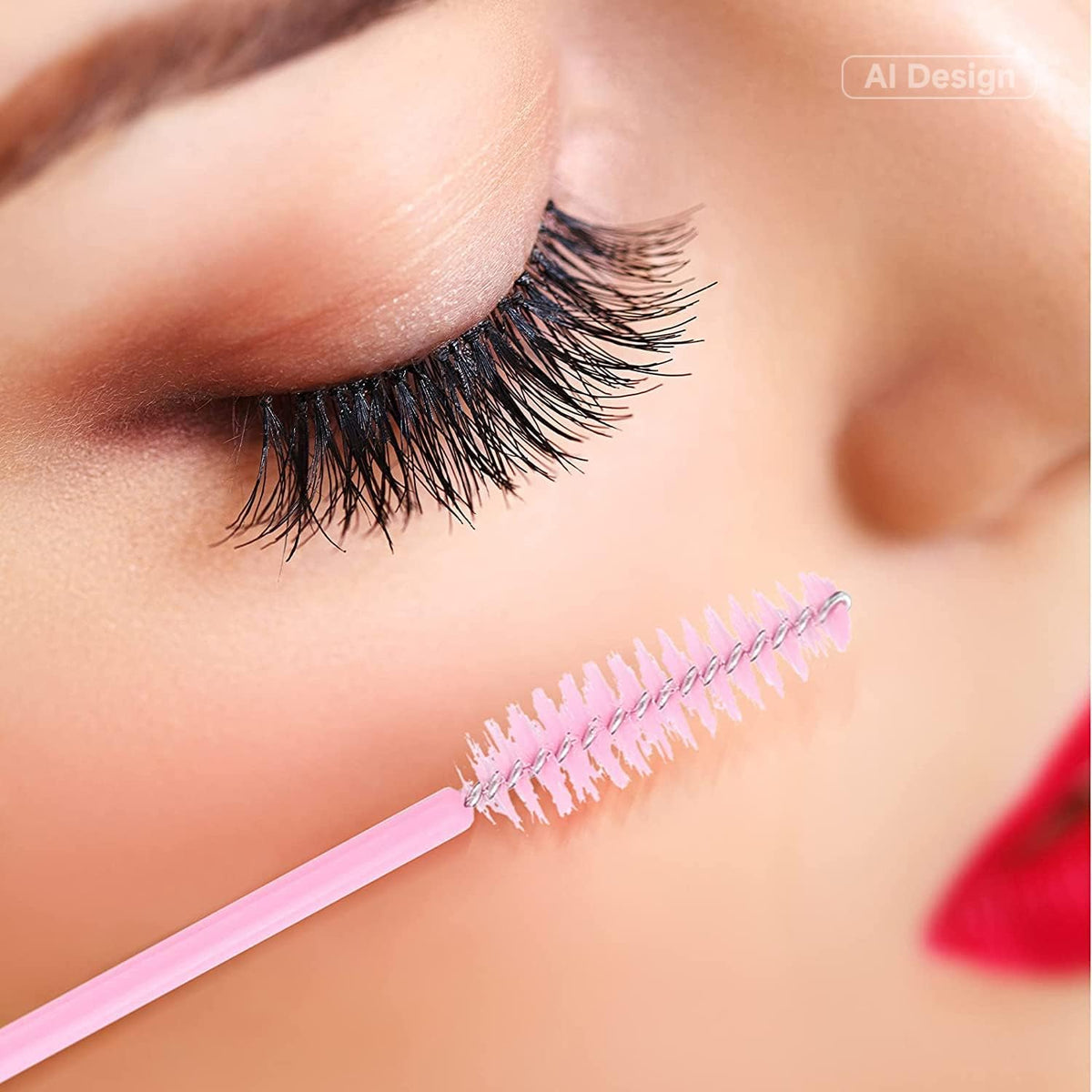 G2PLUS 4 inch eyelash brush with soft bristles