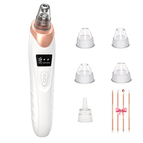 Gackoko Blackhead Remover Pore Vacuum front view in gold