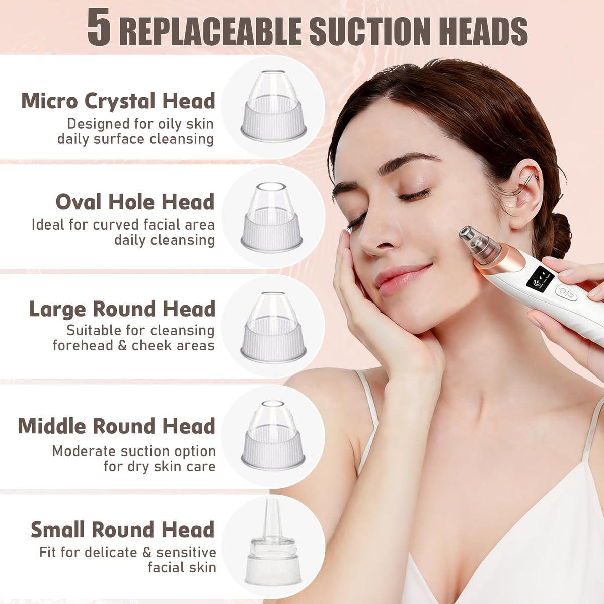 Gackoko Blackhead Remover Pore Vacuum packaging