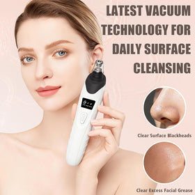 Gackoko Blackhead Remover with 5 suction probes displayed