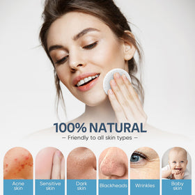 GAINWELL compressed facial sponge in hand