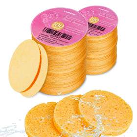 GAINWELL Compressed Facial Sponges 200PCS packaging front view