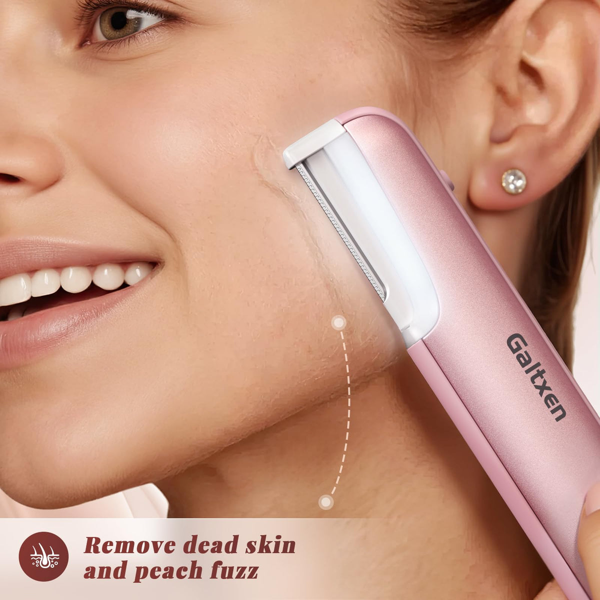 Galtxen Dermaplaning Tool compact design for travel