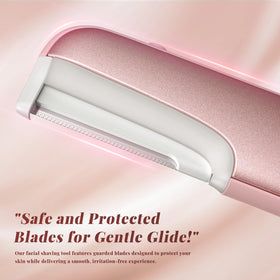 Galtxen Dermaplaning Tool demonstrating sonic edge technology