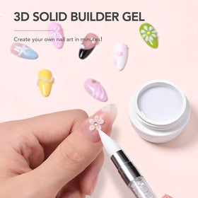 GAOY 3D Sculpting Gel application on nails