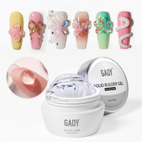 GAOY Clear 3D Sculpting Gel 15g front view