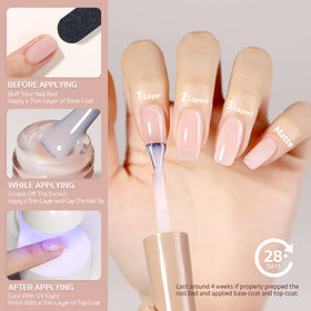 GAOY Gel Nail Polish 16ml bottle side view