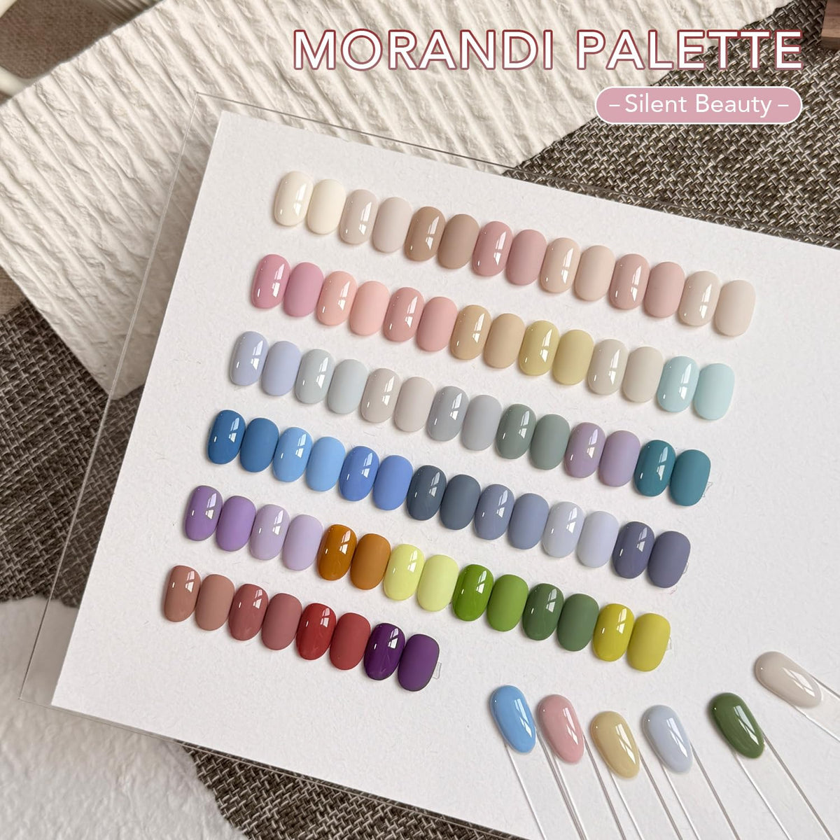 GAOY Gel Nail Polish application on nails
