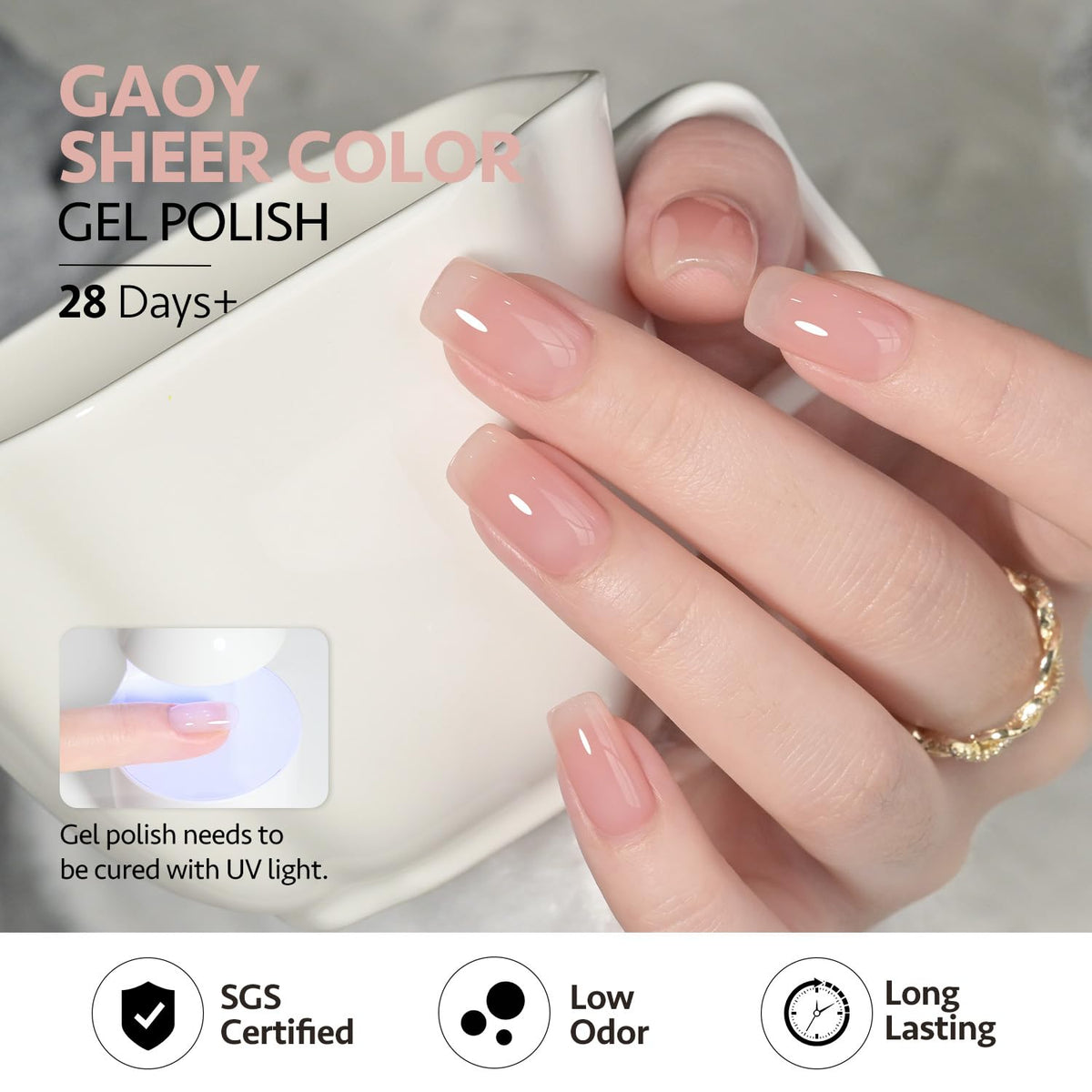 GAOY gel nail polish set packaging