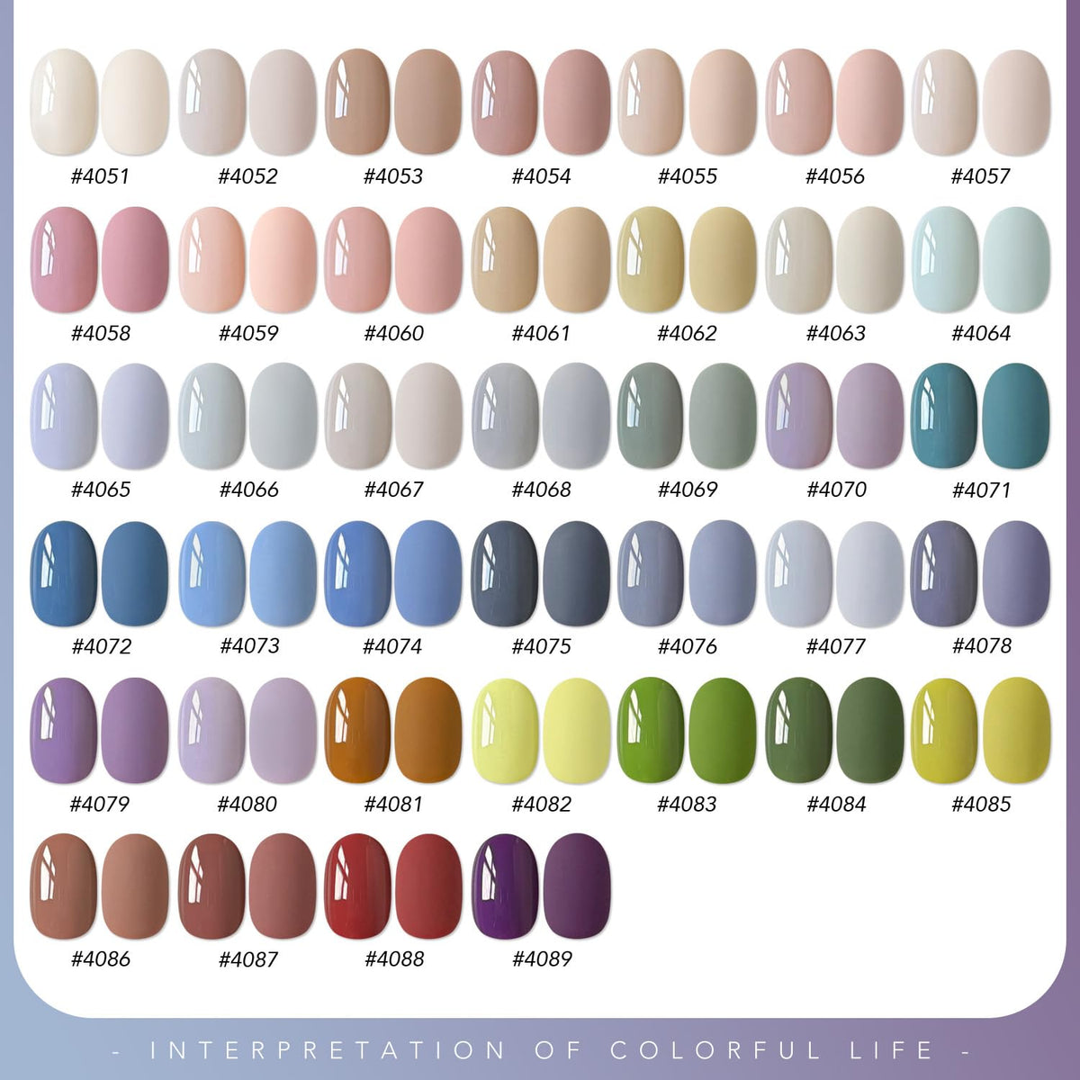 GAOY Gel Nail Polish set packaging