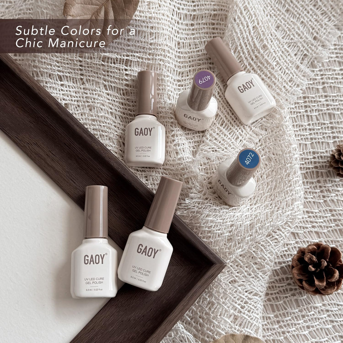 GAOY Gel Nail Polish UV lamp curing process