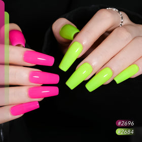 GAOY Gel Nail Polish vibrant summer colours displayed
