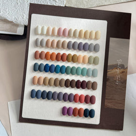GAOY gel polish bottles showcasing 39 neutral tones