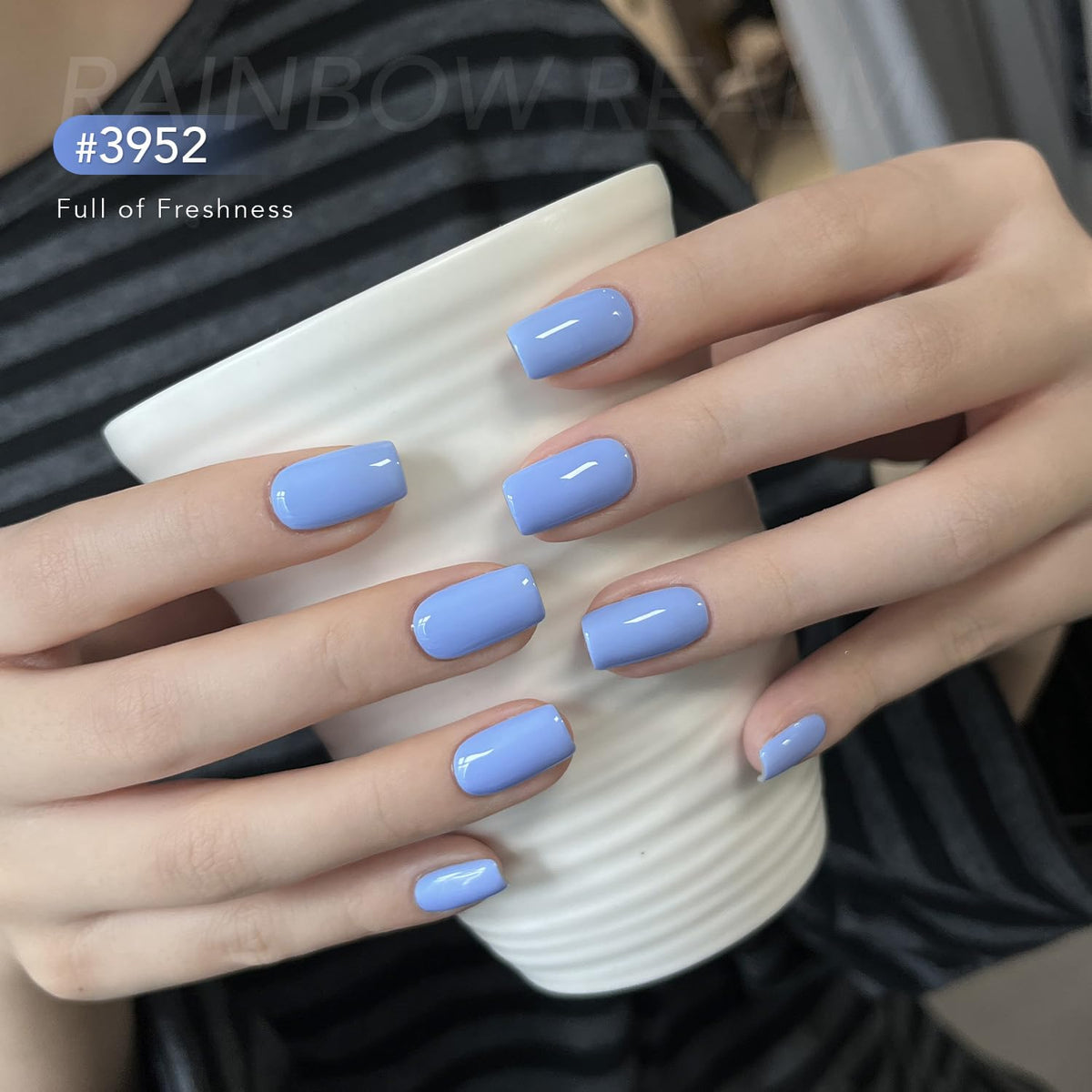 GAOY gel polish set including glossy and matte top coats