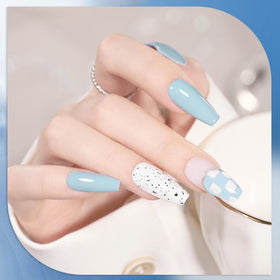 GAOY gel polish set packaging displaying all six colours