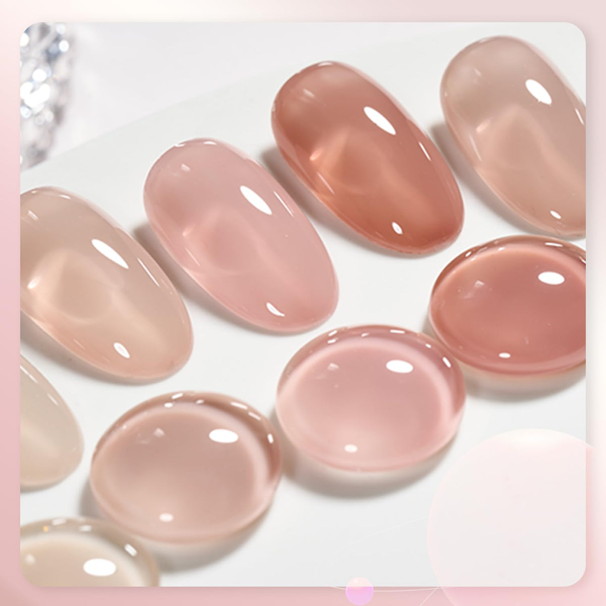 GAOY gel polish set packaging on a table