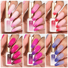 GAOY gel polish set packaging showing included shades