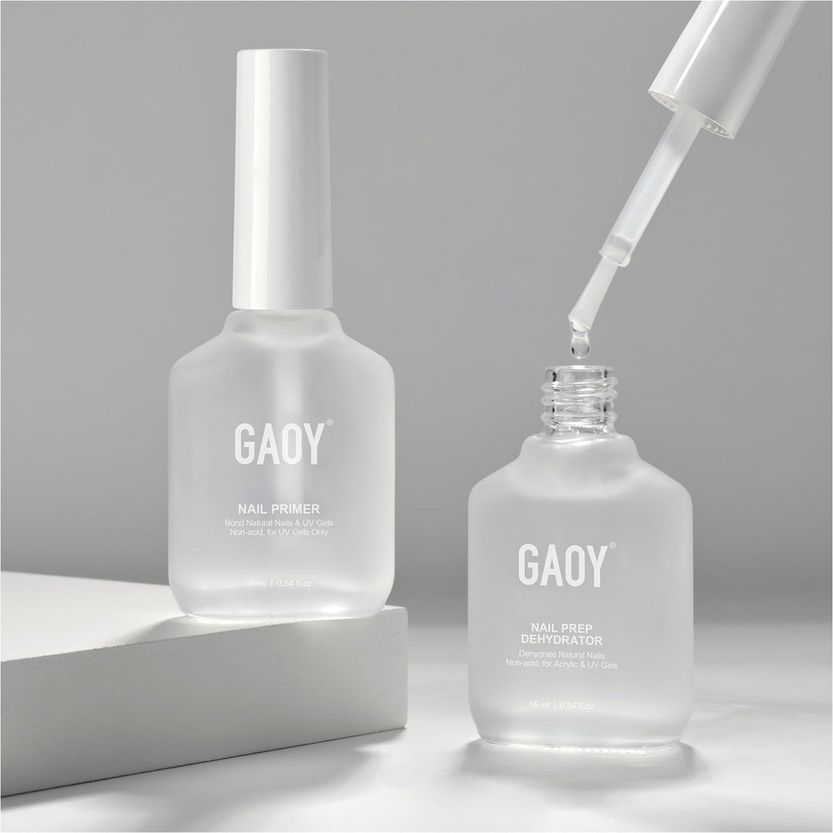 GAOY Nail Dehydrator and Primer Set front view with packaging