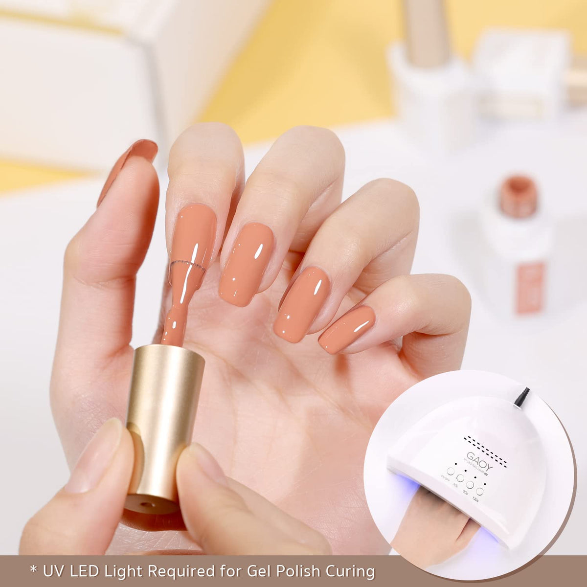 GAOY nail polish set packaging and included products