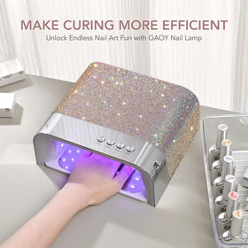 GAOY UV Nail Lamp packaging and accessories