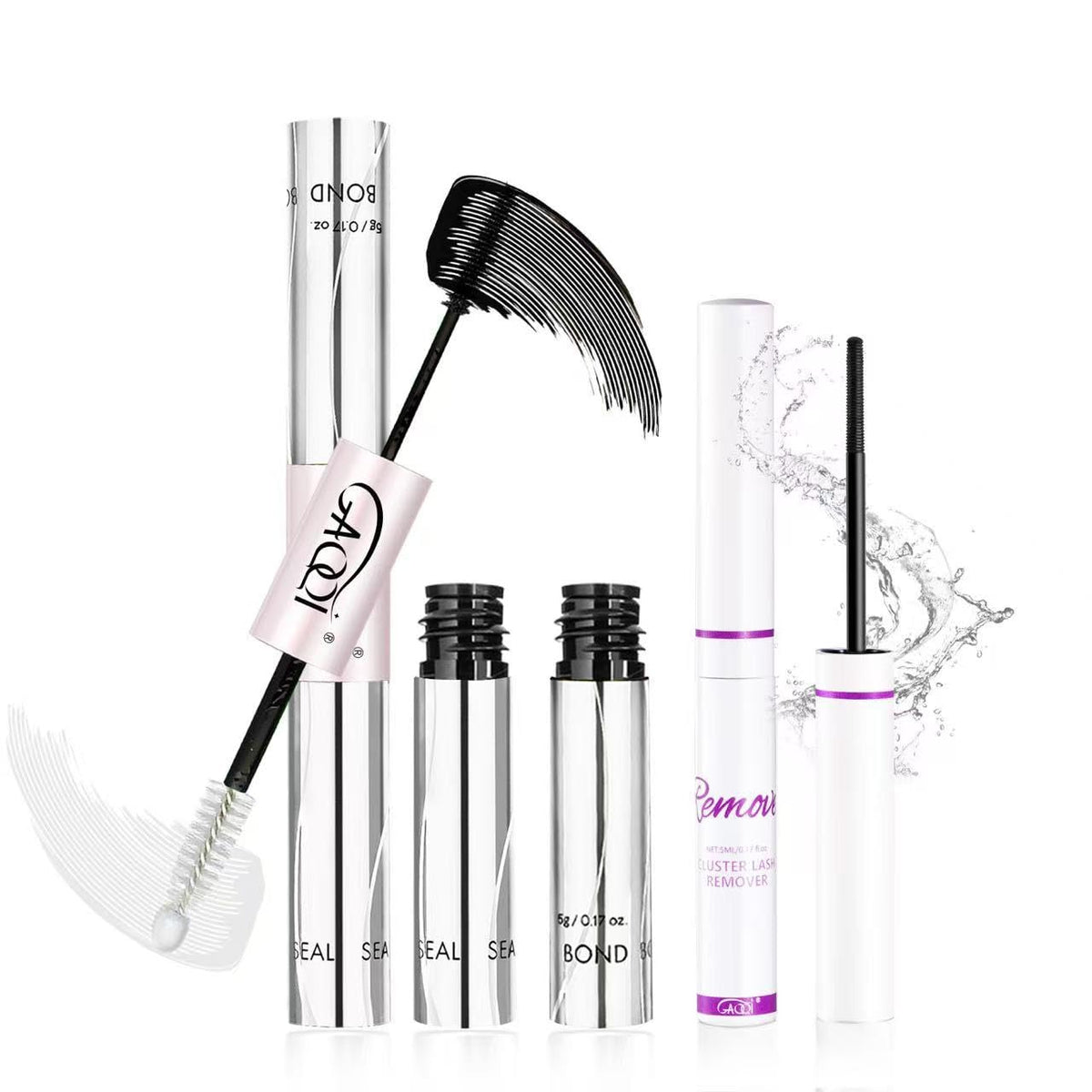 GAQQI Lash Bond and Seal 10ml bottle front view